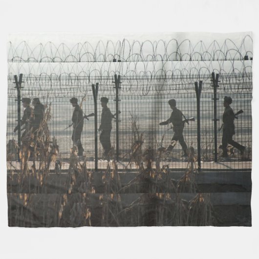 NOORD-KOREA FLEECE DEKEN (Voorkant (Horizontaal))