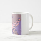 Noord-Korea kaart Koffiemok (Voorkant rechts)