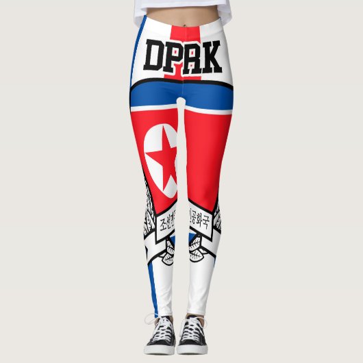 Noord Korea Leggings (Voorkant)