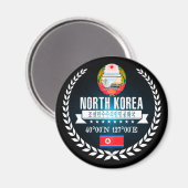 Noord Korea Magneet (Voorkant / Achterkant)