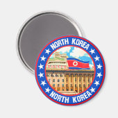 Noord Korea Magneet (Voorkant / Achterkant)