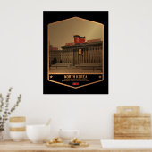 Noord Korea Poster (Keuken)