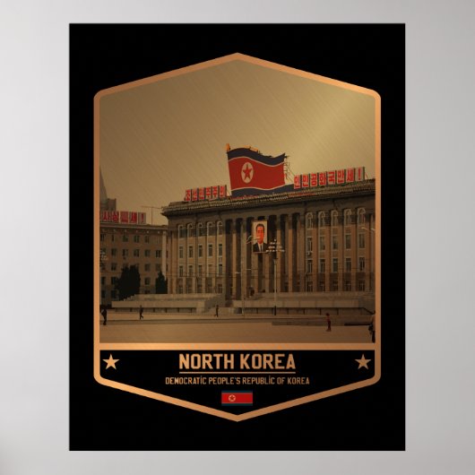 Noord Korea Poster (Voorkant)