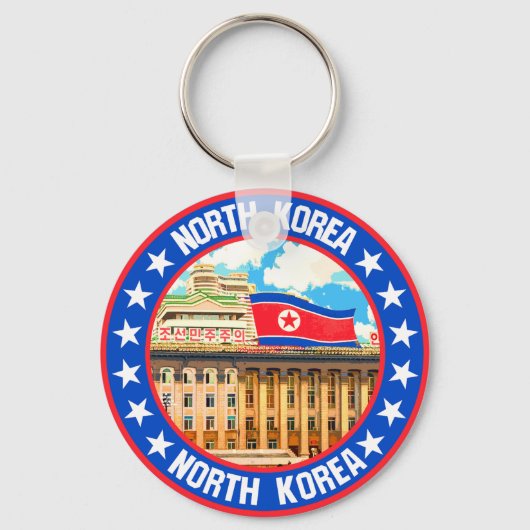 Noord Korea Sleutelhanger (Voorkant)
