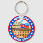 Noord Korea Sleutelhanger (Achterkant)