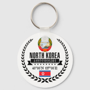 Noord Korea Sleutelhanger