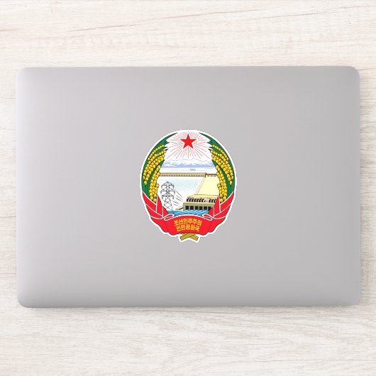 Noord Korea Sticker (Computer)