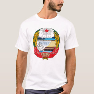 Noord-Korea Toverhemd met wapenschild T-shirt