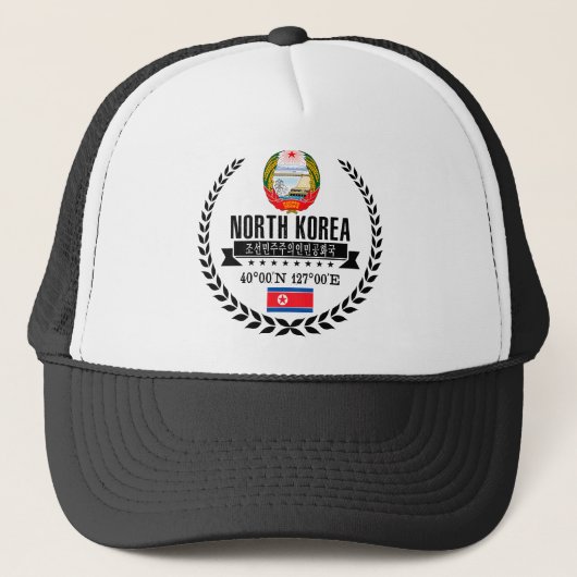 Noord Korea Trucker Pet (Voorkant)