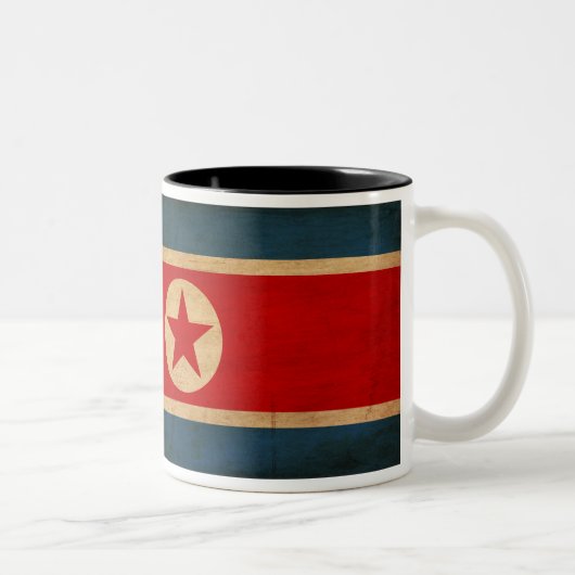 Noord-Korea Vlag Mok (Rechts)