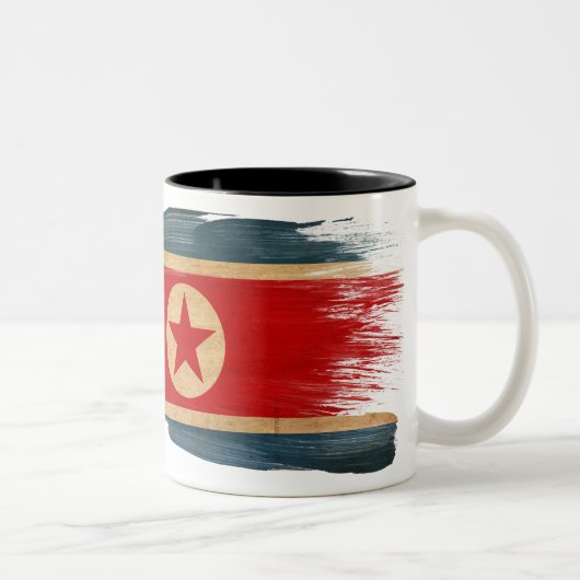 Noord-Korea Vlag Mok (Rechts)