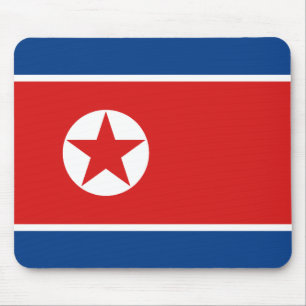 Noord-Korea Vlag Mousepad Muismat