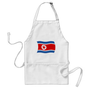 Noord-Korea Vlag Schort