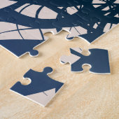 Noord-Koreaans poster van het vintonijnreizen Legpuzzel (Zijkant)