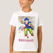 Noord-Koreaans Shirt Kinder (Voorkant)