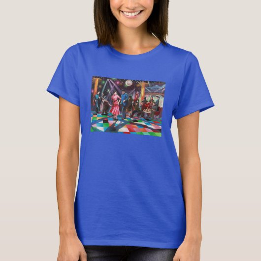 Noord-Koreaanse disco T-shirt (Voorkant)