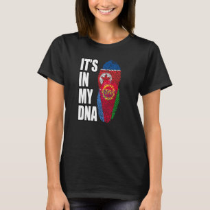 Noord-Koreaanse en Eritrese Mix DNA-werelderfgoedv T-shirt