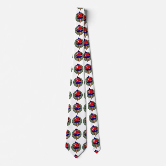 NOORD-KOREAANSE IJSJES STROPDAS (Voorkant)