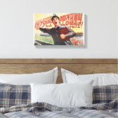 Noord-Koreaanse propaganda 1979 Thataway Canvas Afdruk (Insitu (Slaapkamer))