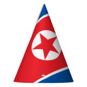 Noord-Koreaanse vlag Feesthoedjes (Links)
