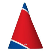 Noord-Koreaanse vlag Feesthoedjes (Rechts)
