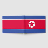 Noord-Koreaanse vlag Gastenboek (Volledig)