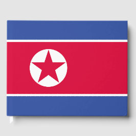 Noord-Koreaanse vlag Gastenboek