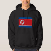 Noord-Koreaanse vlag Hoodie (Voorkant)