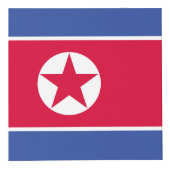 Noord-Koreaanse vlag Kubus (Rechts)