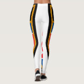 Noord-Koreaanse vlag Leggings (Achterkant)