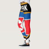 Noord-Koreaanse vlag Leggings (Links)
