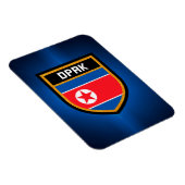 Noord-Koreaanse vlag Magneet (Rechterzijde)