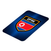 Noord-Koreaanse vlag Magneet (Linkerzijde)