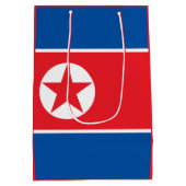 Noord-Koreaanse vlag Medium Cadeauzakje (Achterkant)