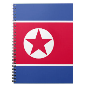 Noord-Koreaanse vlag Notitieboek