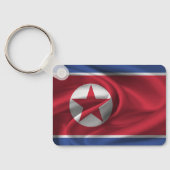 Noord-Koreaanse vlag Sleutelhanger (Achterkant)