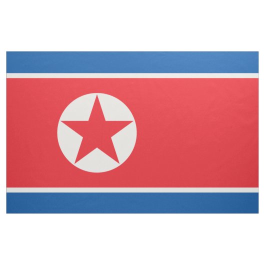 Noord-Koreaanse vlag Stof (Yard (91,4 cm))
