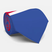 Noord-Koreaanse vlag Stropdas (Opgerold)