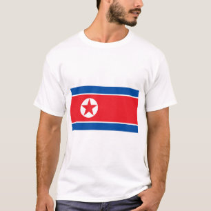 Noord-Koreaanse vlag T-shirt