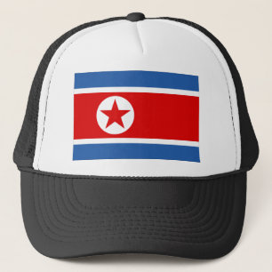 Noord-Koreaanse vlag Trucker Pet