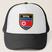 Noord-Koreaanse vlag Trucker Pet (Voorkant)