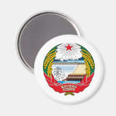 Noord-Koreaanse wapenschild Magneet (Voorkant / Achterkant)