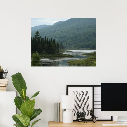 Noord-land Poster (Thuiskantoor)