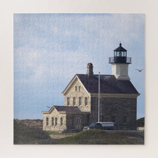 Noord Light Lighthouse Rhode Island Puzzel (Verticaal)