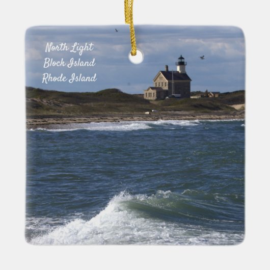 Noord Light Vuurtoren Ornament (Voorkant)
