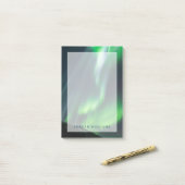 Noord-Lights Glowing | North Iceland Post-it® Notes (Op bureau)