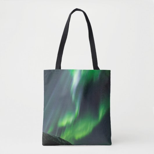 Noord-Lights Glowing | North Iceland Tote Bag (Voorkant)