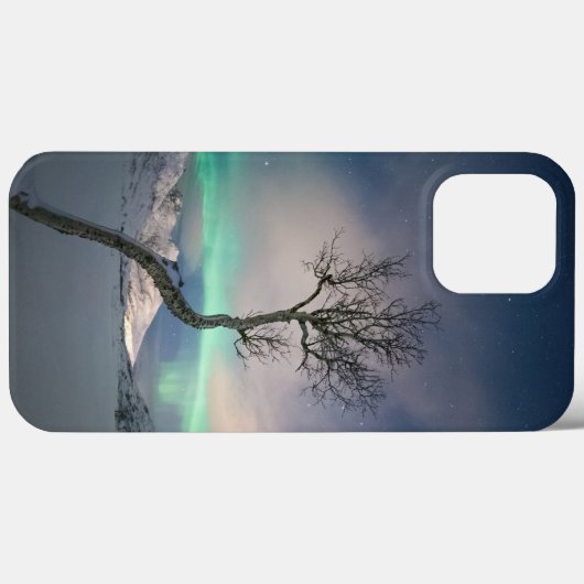 Noord-Lights Tree Case-Mate iPhone Case (Achterkant (horizontaal))