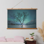 Noord-Lights Tree Hangend Wandkleed (Slaapkamer)