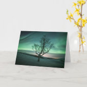 Noord-Lights Tree Kaart (Gele Bloem)